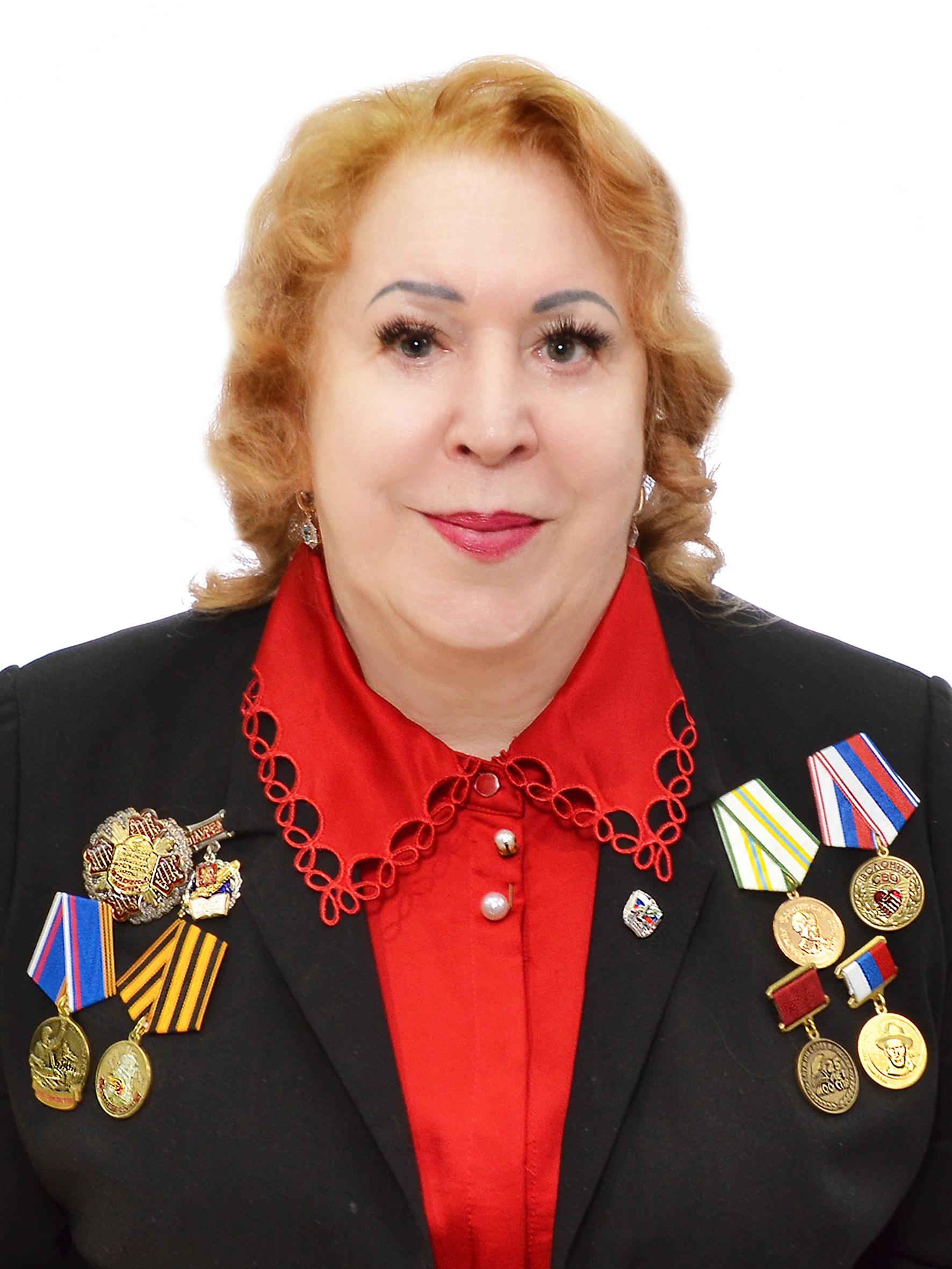 Галина Газизова с наградами
